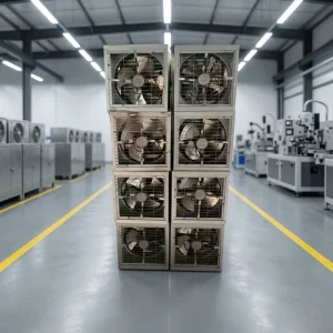 Small Wall Mounted Axial Exhaust Fan IP55 Ball Bearing Smoke Ventilation Fan for Factory Workshop