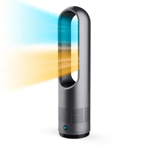 Smart 2 in 1 Bladeless Air Cooler and Heater Fan with Smart WiFi