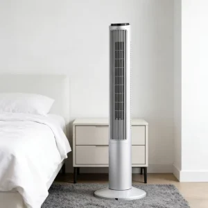 Smart Bladeless Oscillating Tower Fan with Remote Control Energy Efficient Class a Electric Household & Outdoor & RV Use