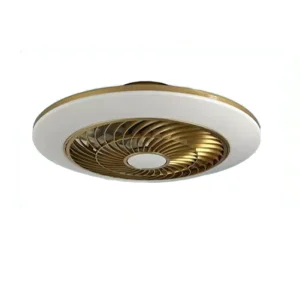 Smart Ceiling Fan Light with Remote Control and Plastic Construction for Bedroom Use LED Ceiling Fan