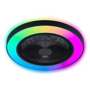 Smart Ceiling Fan Modern LED Ceiling Fan Light Low Profile Ceiling Fan with Lights and Remote Wind Speed