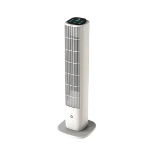 Smart DC Frequency Conversion Tower Fan EU Home Electric Vertical Air Cooling Digital Rechargeable Table Fan