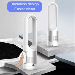 Smart Digital Air Cooler Fan Bladeless Cooling Electric Fan Tower & Pedestal Fans 30 Digital Modern Floor Portable Summer