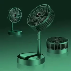 Smart Home Rechargeable Air Cooling Fan Adjustable Tilt with Strong Airflow Low Noise and Quiet Table Air Circulator