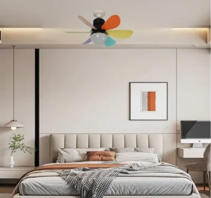 Smart LED Ceiling Fan Lamp with Remote Control Modern Designer Decorative Room or Hotel