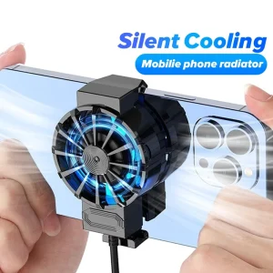 Smart Phone Cooling Fan Mobile Phone Radiator Silent Cooling for Live Streaming Portable Type C USB Redmi for Phone