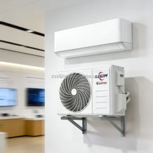 Smart R32 Split Air Conditioner 12000 BTU Ductless Cooling System High COP Quiet & Modern Design Golden Fin Tech AC New Room Use