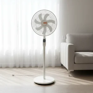 Smart Voice Controlled Home Fan with Oscillation Function Adjustable height electric fan