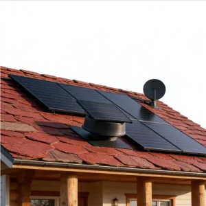 Solar DC Cooling Fan Aluminum Alloy Greenhouse Roof Ventilation Fan Ball Bearing 360 Degree Swirl Turbine Attic Exhaust 2 Year