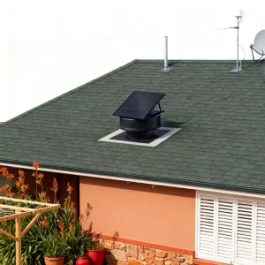 Solar Eco Home Appliance Wiring Free Roof Top Mounted Ball Extractor Natural Energy Powered OEM Air Exhaust Attic Ventilation