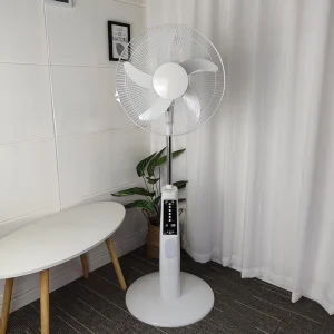 Solar Fan 16 Inch Manufacturer Rechargeable Battery AC DC Standing Fan