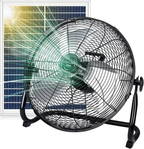 Solar Panels Powered Fan 30W Solar Panels Customized Panels for Home Camping Garage Outage Outdoor