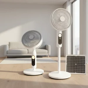 Solar Powered Air Circulation Fan Mosquito Repellent Lamp Household Outdoor Camping Timed Floor Fan USB Hand Portal EZONE