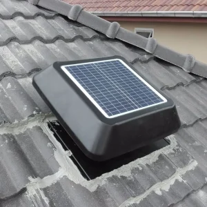 Solar Powered Attic Fan for Tile Tin Asphalt Roof Mounted Waterproof Air Exhaust Vent Fan HVAC Ventilation Fan with APP Control