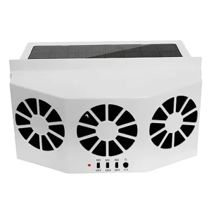 Solar Powered Car Cool Fan Internal Circulating Window Radiator Exhaust Fan