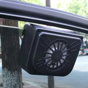 Solar Powered Car Exhaust Fan New air Circulation Fan Automatic Cooling Fan