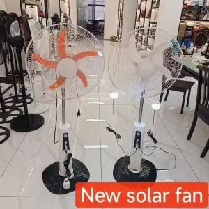 Solar Powered Fan Portable Cooling Device