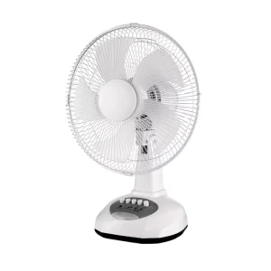 Solar Rechargeable LED Lights Floor Table Fan with Touch Control Low Noise Adjustable Height for Hotel & Household Use