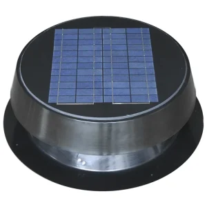 Solar Roof Ventilation Fan Built in 20W Solar Panel Max 1599 CFM Remove Heat Moisture for Household Low Noise Operation