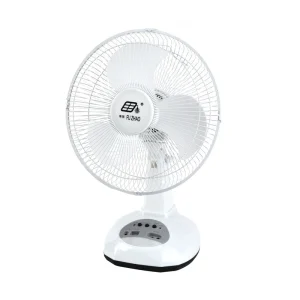 Solar Table Fan System with LED Lamp and USB Output for House Room Large Portable Rechargeable Fan OME Factory Price