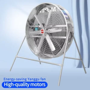 Source Factory Industrial Fan Energy-Saving Strong Wind Workshop Plant Large-Area Ventilation Quiet Durable Factory Direct Price