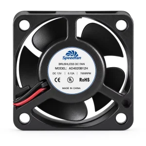 Speedfan 40x40x20mm Low Noise DC Fan 12V Brushless Cooling Fan for Mini Projector Laser Equipment