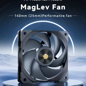 Speedy 140mm PC Case Fan MFDB Bearing PWM High Airflow 12V Cooling Fan Quiet Computer Cooler for Desktop 1500 2500 RPM