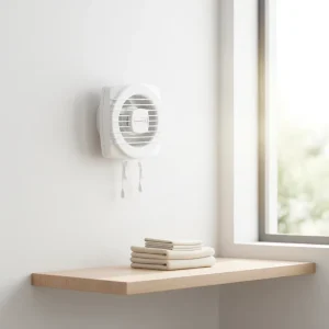 Square Design Electric Low Noise Window Mounted High Air Volume Exhaust Ventilation Fan with OEM ODM Customization