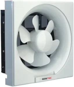 Square Exhaust Fan 8″ Plastic Exhaust Fan Wall Mounted Shutter Bathroom Window Exhaust Fans