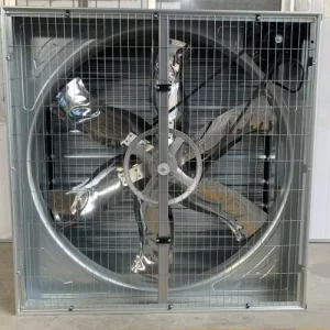 Square Industrial Exhaust Fan Wall Mounted Ventilation Fan