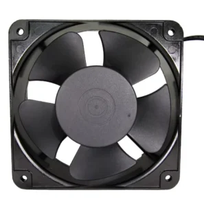 Square Metal Frame 220V AC 180x180x60mm Industrial Axial Cooling Fan 18060mm