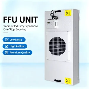 Stainless Steel 304 Cabinet 50000 Hours Long Lifespan Centrifugal Fan Filter Unit for Industrial Air Purification