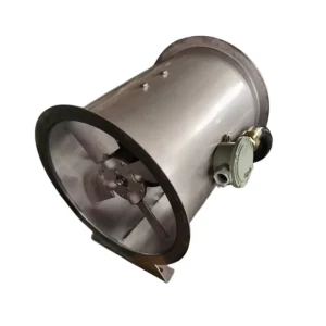 Stainless Steel Aluminum Impeller Blades SS304 316 Pipe Type Industrial Explosion Proof Direct Driven Axial Flow Ventilation Fan