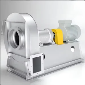 Stainless Steel Impeller Single Inlet Centrifugal Fan High Temperature 450 Celsius Industrial Ventilation and Exhaust