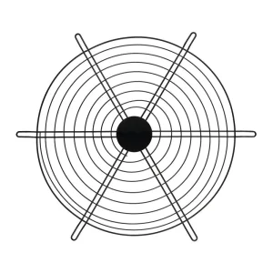 Stainless Steel Iron Safety Fan Guard for Industrial Axial Flow Fans Secure Heat Dissipation Mesh Cover Custom Processing