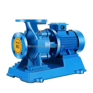 Stainless Steel and Iron ISW Series Low-Pressure Clean Water Treatment Large-Flow Large-Diameter Centrifugal Pump OEM