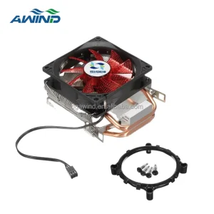 Stock Heat Pipe Lighted Server Cpu Processor air Cooler Black Fan Heat Sink Cooling Radiator for Pc Intel Lga 1700 Lga1700 Core