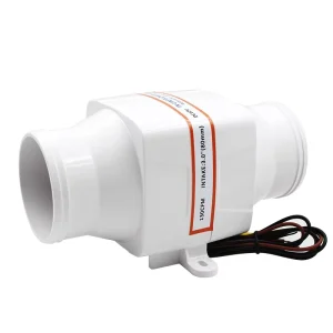 Straight Tube DC Exhaust Fan for RV and Yacht Battery Ventilation