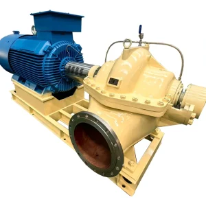 Strong Anti Cavitation Stainless Steel Single Stage Double Suction Centrifugal Pump Explosion Proof Motor for Disinfected