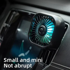Strong Wind USB Mini Fan Powerful Portable Vehicle Cooling Car Fan for Trucks and Cars