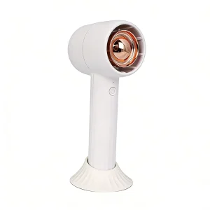 Summer 3m Large Airflow 127g Ultralight Turbo Mini Handheld Fan 30dB Silent Portable Wearable Car Outdoor Brushless Motor