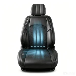Summer Car Ventilation Seat Cushion with 12V 24V Ice silk Cooling Fan and Truck Model with Massage Function