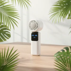 Summer Exhaust China Ac Folding Blower Foldable Makeup Conditioner Portable Rechargeable Mini Fan With Ice