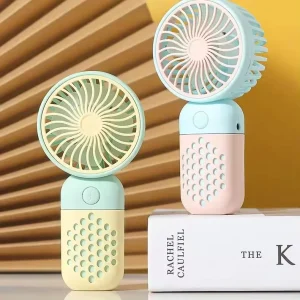 Summer Hot Handheld Mini Fan Portable USB Charging Car Compatible Creative Pocket Fan Wedding Gift
