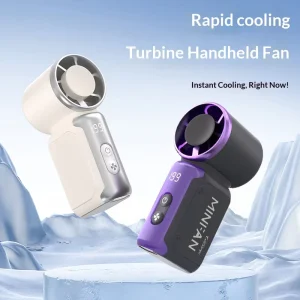 Summer Mini Pocket Fan Three Speed Rechargeable USB Portable Outdoor Car Household Use Air Cooling Fan