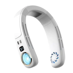Summer Outdoor Air Conditioner Big Wind USB Mini Bladeless Rechargeable Portable Hanging Wearable Neck Fan