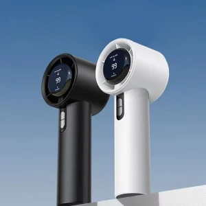 Summer Outdoor High Speed Usb small Fan Charging Digital Display Air Cooling Fan Portable Mini Handheld Fan