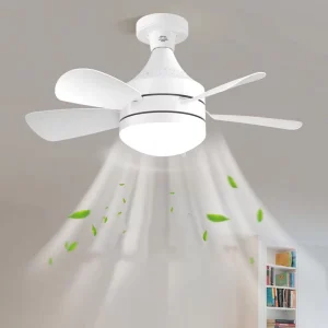 Sunled Ceiling Lamp Fan Large Airflow Noiseless Low Watt Led Ceiling Fans With Light and Remote