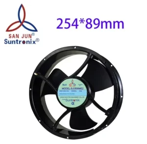 Suntronix Industrial Axial Fan Diameter 254mm*89mm. High Speed.For DIY Cooling Ventilation Fans Exhaust Fan Motor Project