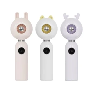 Super Strong Wind Ultra long Battery Life Quiet Operation Cooling Powerful Airflow Multi Speed Folding Refrigeration Hand Fan